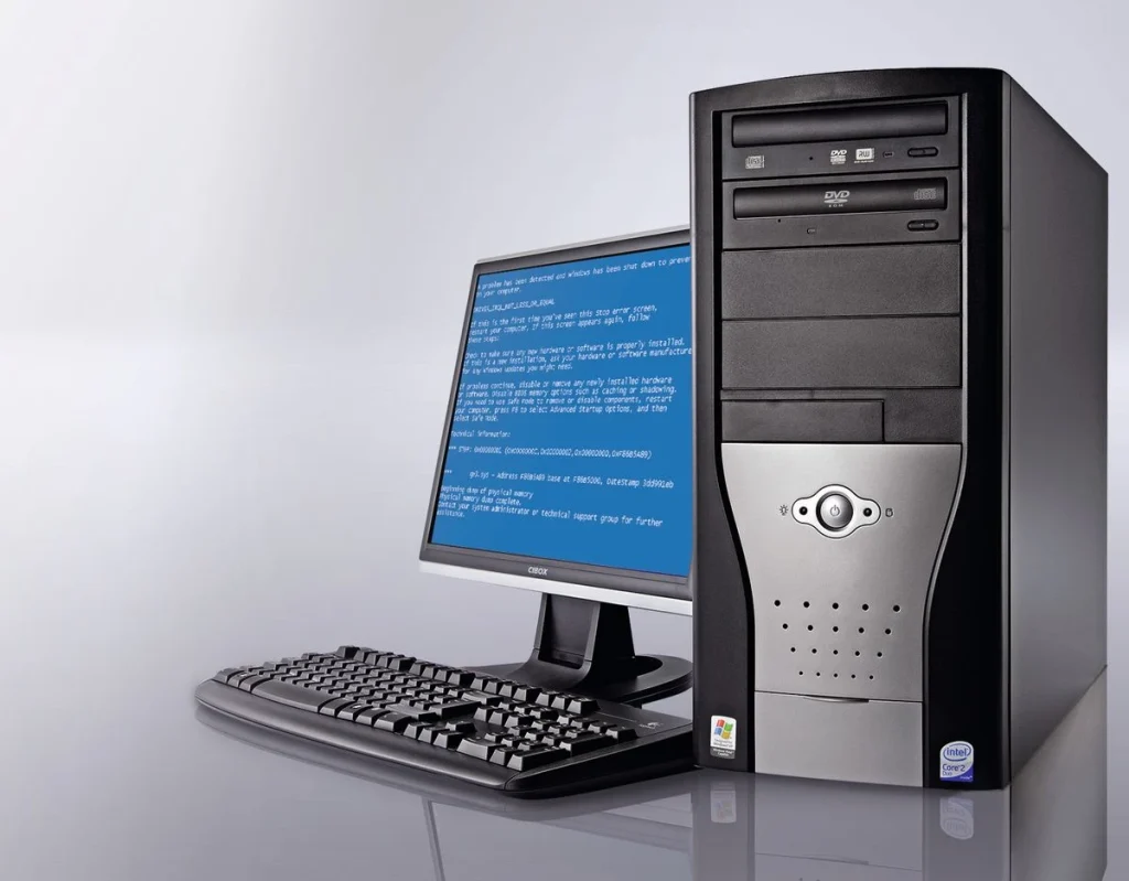 PC viejo de escritorio
