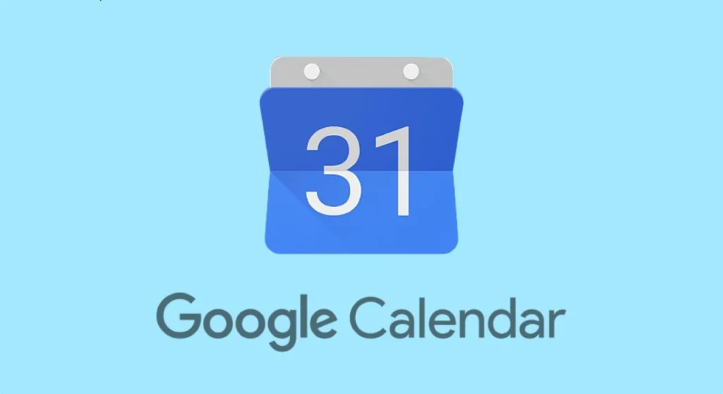 Logo de Google Calendar, fecha 31.