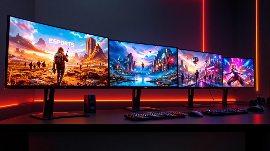 5 Monitores Gaming 2025: Análisis y Comparativa
