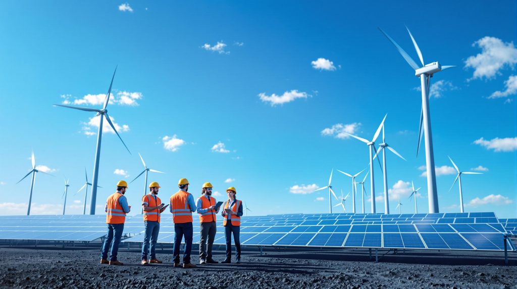 Integración de IA y nube en energía renovable