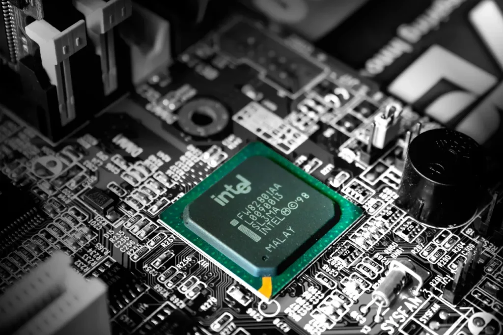 La CPU en la placa base