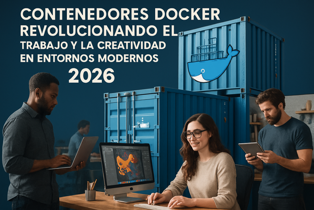 Contenedores Docker revolucionando el trabajo y la creatividad en entornos modernos 2026
