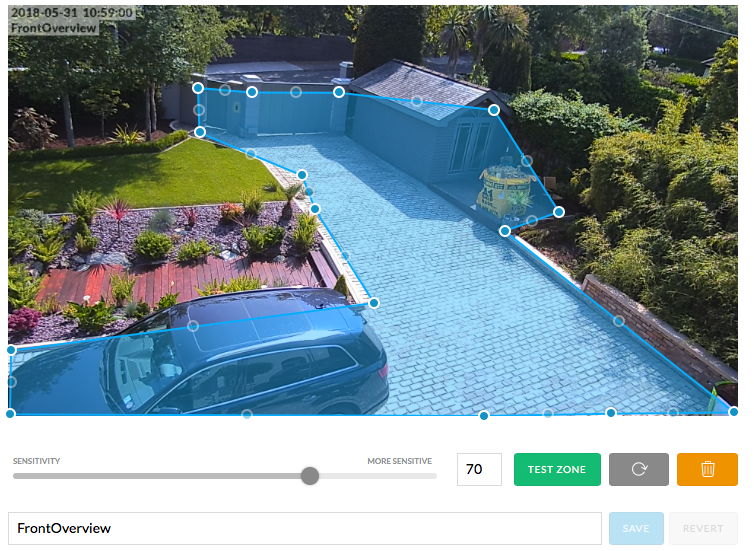 ¿Qué es una zona de actividad o movimiento?